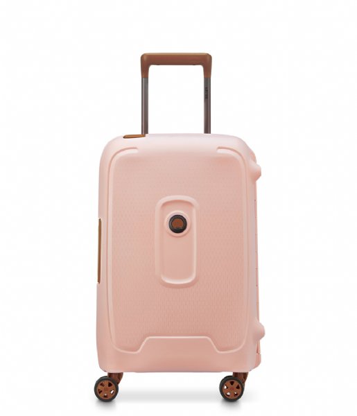 Delsey  Moncey 55 Cm 4 Double Wheels Cabin Trolley Case Pink