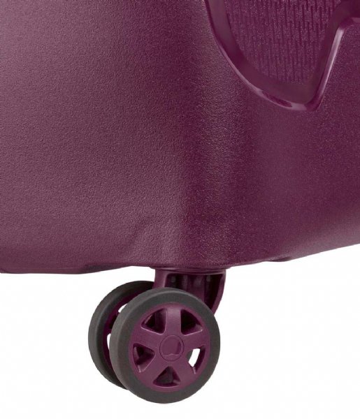 Delsey  Moncey 69 Cm 4 Double Wheels Trolley Case Purple