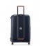 Delsey  Moncey 69 Cm 4 Double Wheels Trolley Case Ink Blue