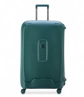 Delsey Moncey 82 Cm 4 Double Wheels Trolley Case Green