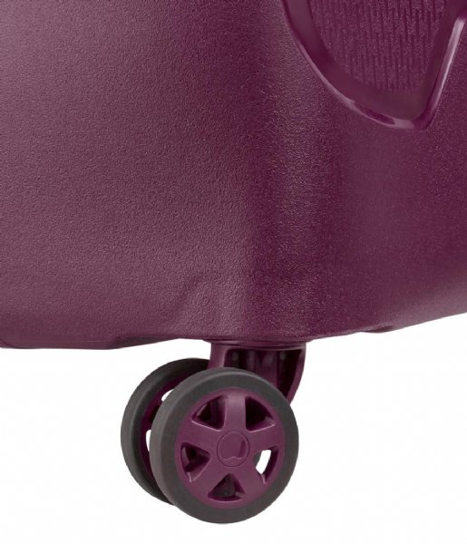 Delsey  Moncey 82 Cm 4 Double Wheels Trolley Case Purple