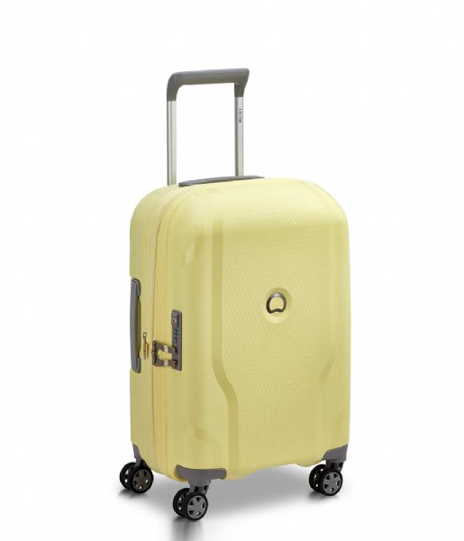 Delsey Walizki na bagaż podręczny Clavel Carry On S Expandable 55cm Pale Yellow
