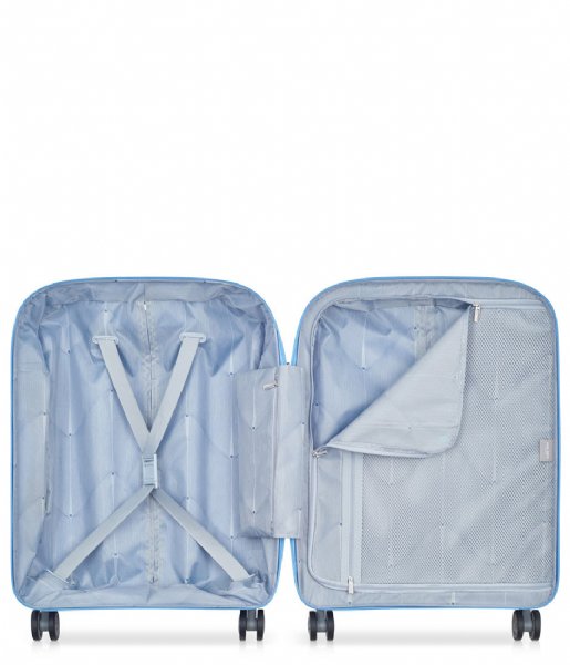 Delsey Walizki na bagaż podręczny Clavel Carry On S Slim 55cm Lavendel Blue