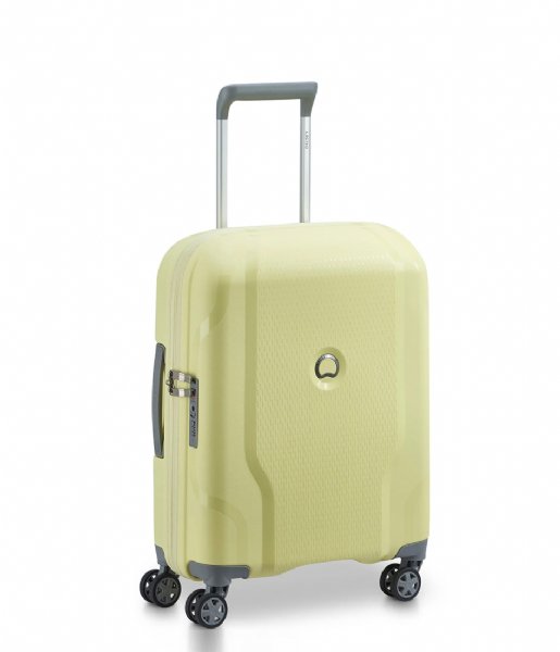 Delsey Walizki na bagaż podręczny Clavel Carry On S Slim 55cm Pale Yellow
