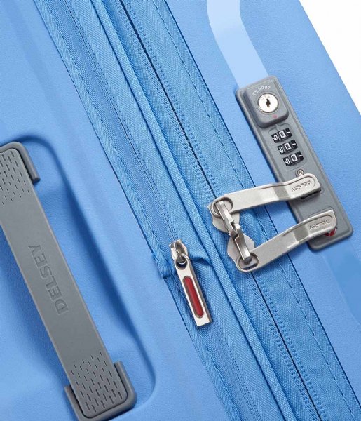 Delsey  Clavel Suitcase M Expandable 70cm Lavendel Blue
