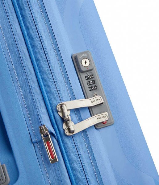Delsey  Clavel Suitcase L Expandable 76cm Lavendel Blue