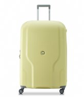 Delsey Clavel Suitcase Xl Expandable 83cm Pale Yellow