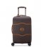 Delsey Walizki na bagaż podręczny Chatelet Air 2.0 55 cm 4 Double Wheels Cabin Trolley Case Brown