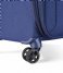 Delsey Walizki na bagaż podręczny Brochant 2.0 55 cm 4 Double Wheels Expandable Cabin Trolley Case Blue
