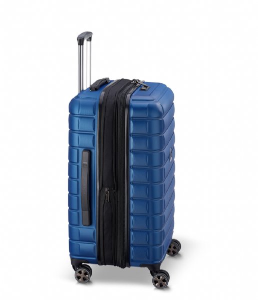 Delsey  Shadow 5.0 4 Double Wheels Expandable Trolley Case 66cm Blue