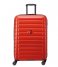 DelseyShadow 5.0 4 Double Wheels Expandable Trolley Case 75cm Red Intense
