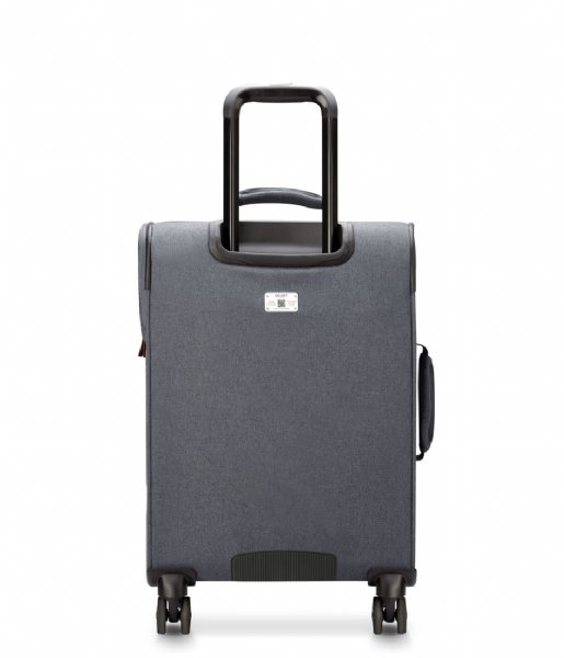 Delsey Walizki na bagaż podręczny Maubert 2.0 4 Double Wheels Expandable Cabin Trolley Case 55cm Anthracite