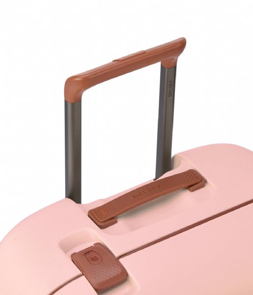 Delsey Walizki na bagaż podręczny Moncey 55 cm 4 Double Wheels Cabin Trolley Case Pink
