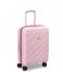 Delsey Walizki na bagaż podręczny Freestyle 4 Double Wheels Cabin Slim Trolley Case 55cm Pink