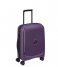 Delsey Walizki na bagaż podręczny Belmont Plus 55 cm Slim 4 Double Wheels Cabin Trolley Case Purple