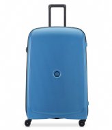 Delsey Belmont Plus 83 Cm 4 Double Wheels Expandable Trolley Case Bleu Zinc