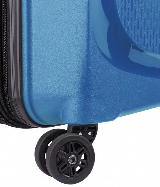 Delsey  Belmont Plus 83 Cm 4 Double Wheels Expandable Trolley Case Bleu Zinc