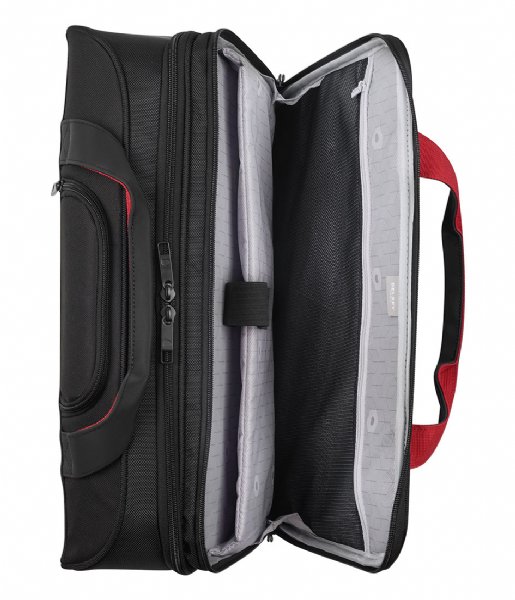 Delsey Walizki na bagaż podręczny Delsey Parvis Plus Trolley Boardcase 17.3 Inch Black