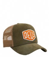 Deus Shield Cord Trucker Olive (OLV)