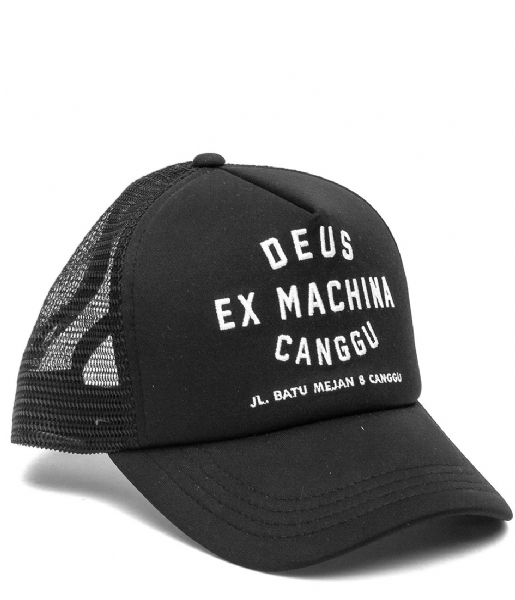 Deus Hoed - cap Canggu Address Trucker black