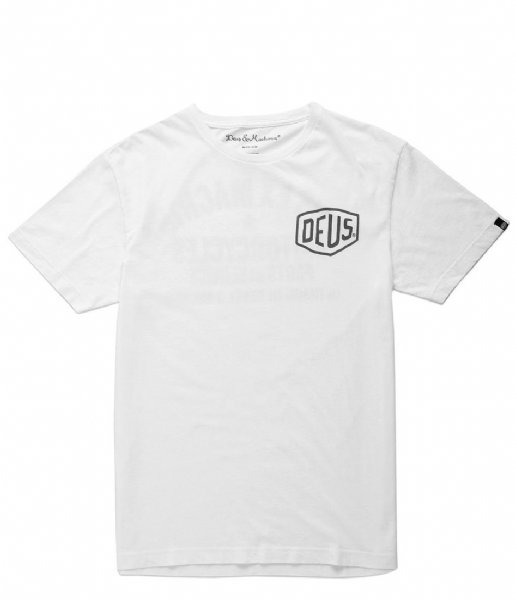 Deus T-shirt Milano Address White