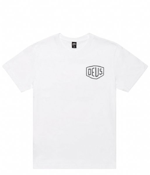 Deus T-shirt Ibiza Address Tee White