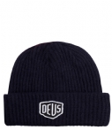 Deus Mutsen Shield Beanie Blauw deus kopen in de aanbieding