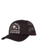 Deus Hoeden En Caps Temple Trucker Zwart deus kopen in de aanbieding
