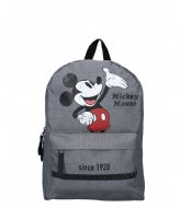 Disney Backpack Mickey Mouse The Biggest Of All Stars Grey