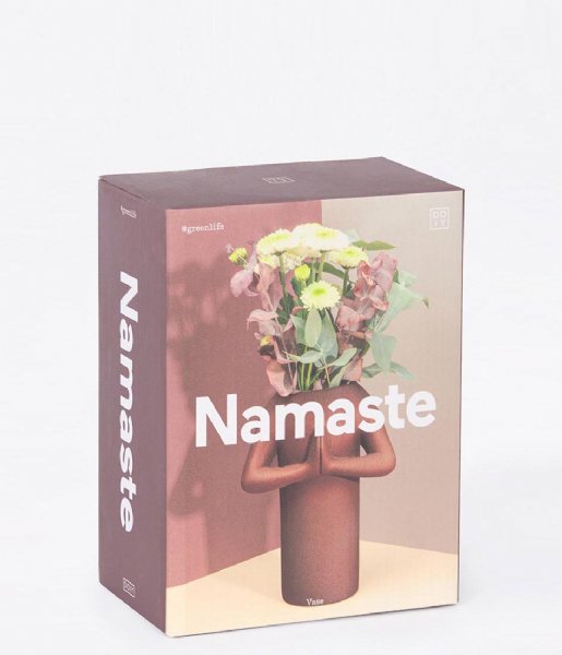 DOIY  Vase Namaste Brown