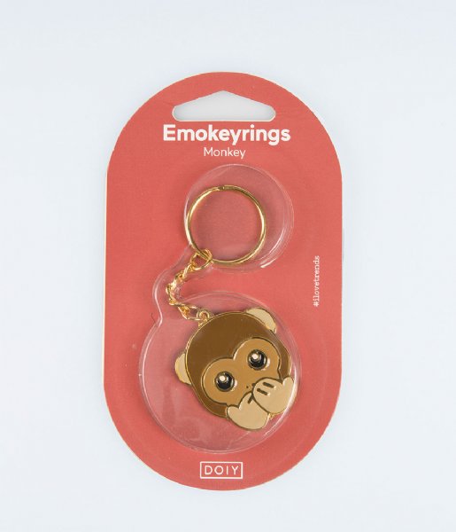 DOIY  Keyrings Monkey monkey