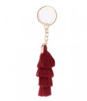 Doiy Sleutelhangers Keyring Tassels Rood doiy kopen in de aanbieding