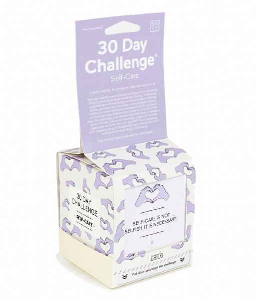 DOIY  30 Day Self-Care Challenge White
