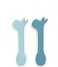 Done by Deer  Silicone spoon 2-pack Lalee Blue