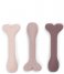 Done by Deer  Silicone baby spoon 3-pack Wally Powder