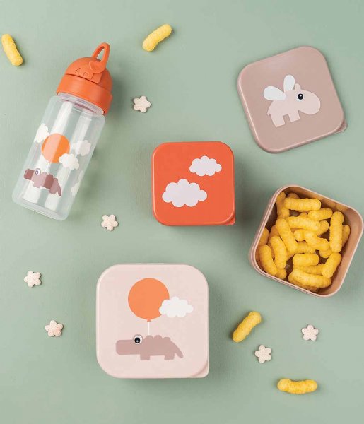 Done by Deer  Snack Box Set 3 Pcs Happy Clouds Clouds Powder