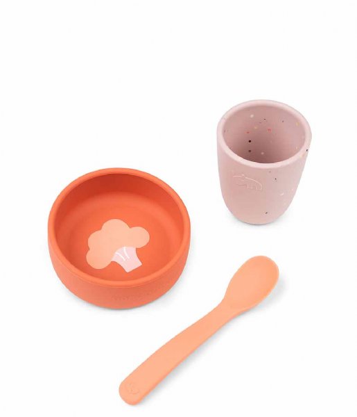 Done by Deer  Silicone First Meal Set Papaya