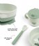 Done by Deer  Foodie first meal set Happy clouds Green