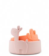 Done by Deer Silicone Bowl Set 2 Pcs Lalee Lalee Powder Coral