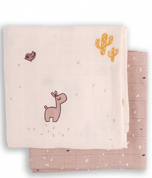 Done by Deer  Swaddle 2-pack GOTS Lalee Powder