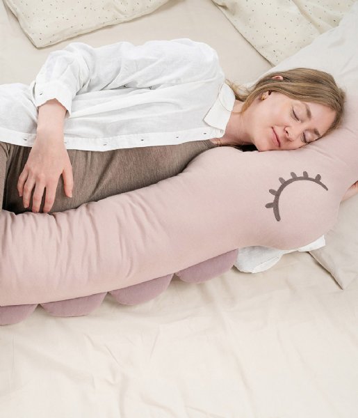 Done by Deer  Comfy body pillow Croco Sand