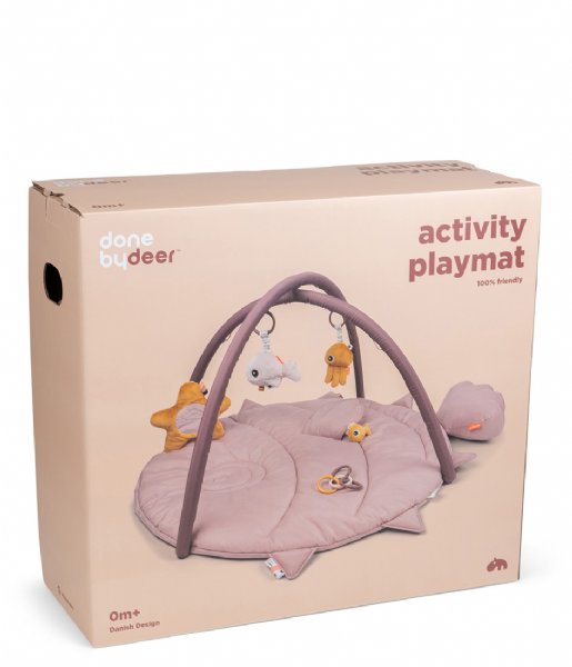 Done by Deer  Activity Play mat Sea friends Powder