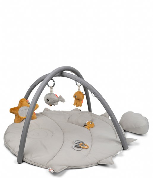 Done by Deer  Activity Play mat Sea friends Grey