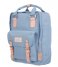 Doughnut  Macaroon Backpack Light blue (0058)