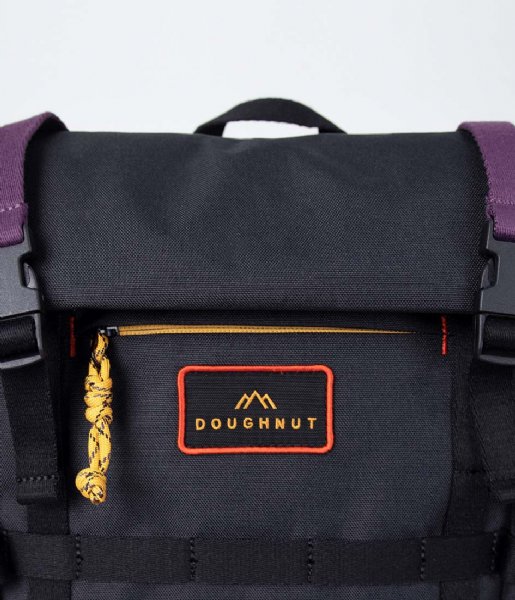 Doughnut  Paratrooper Happy Camper Backpack Black (0003)