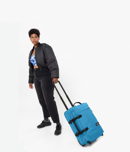 Eastpak Walizki na bagaż podręczny Tranverz S Broad Blue (5A8)