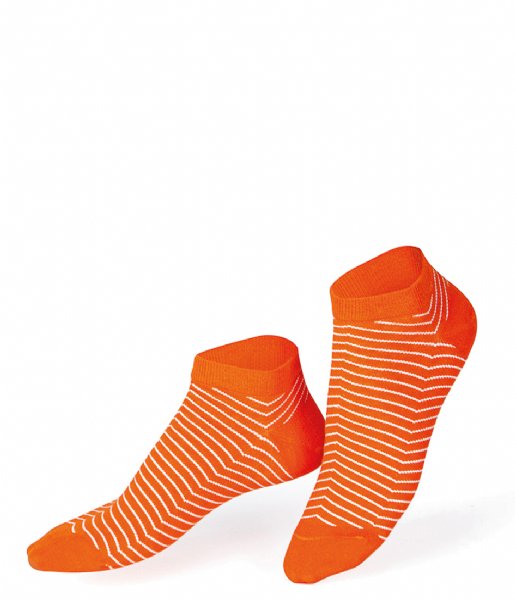 Eat My Socks  Alaskan Salmon Socks 2p 2-Pack Orange