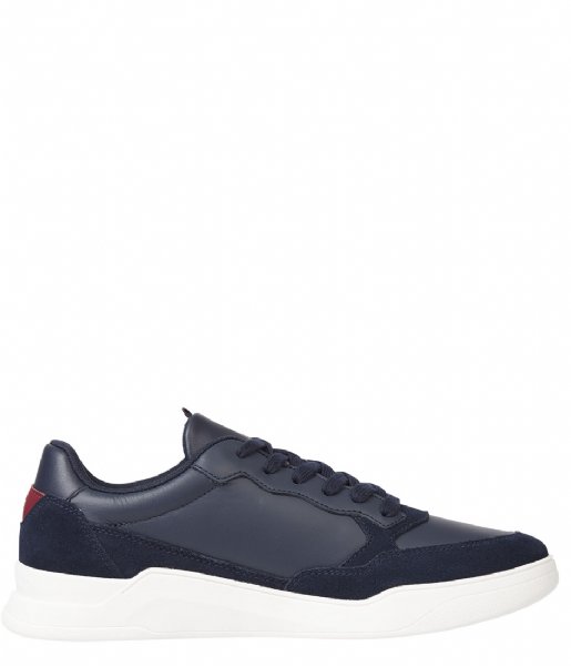 Tommy Hilfiger  Elevated Cupsole Leather Mix Desert Sky (YBI)