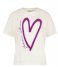 Fabienne Chapot T-shirt Bernard Heart T-Shirt Buttercream (1008-UNI)