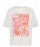 Fabienne Chapot  Fay Bloom Pink T-shirt Cream White/Pink (0053)